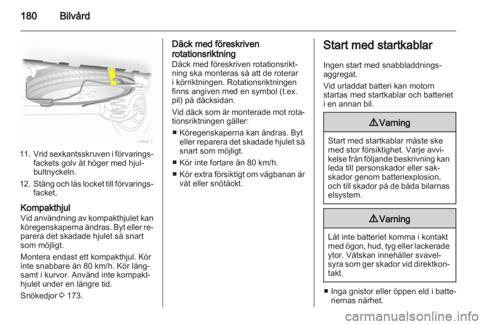 OPEL ZAFIRA 2010.5  Instruktionsbok 