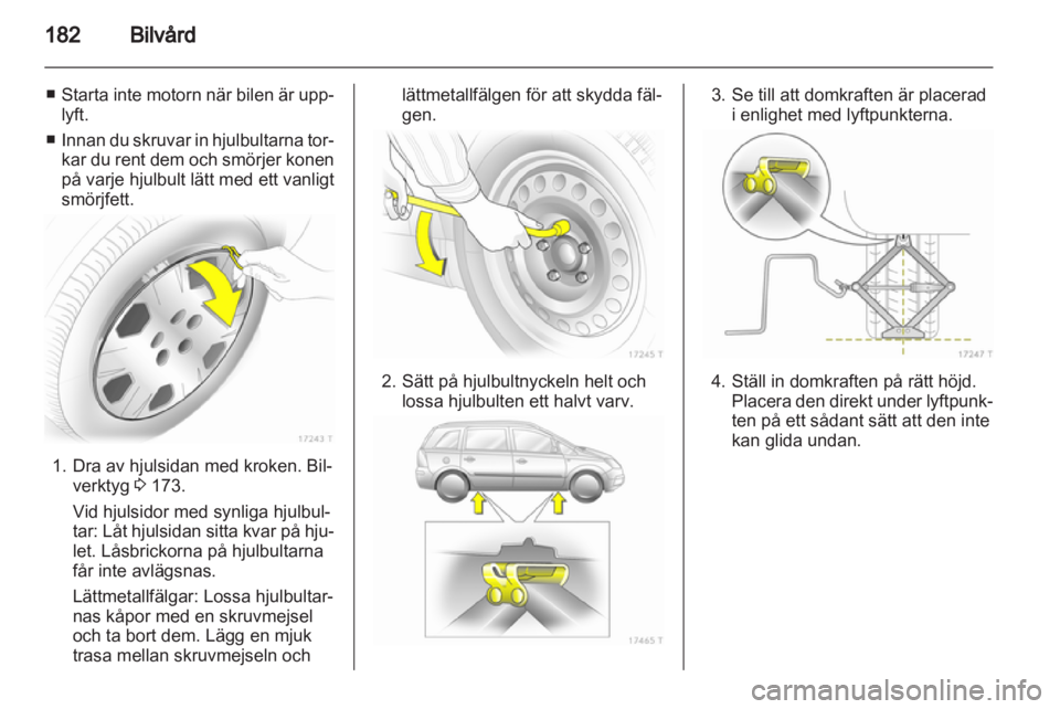 OPEL ZAFIRA 2011  Instruktionsbok 