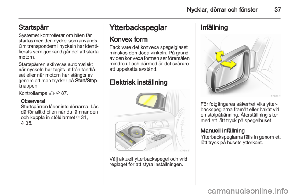 OPEL ZAFIRA 2011  Instruktionsbok 
