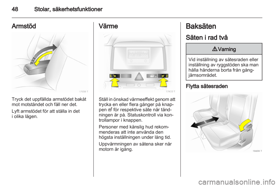 OPEL ZAFIRA 2011  Instruktionsbok 