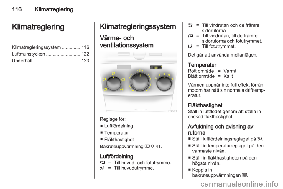 OPEL ZAFIRA 2011.5  Instruktionsbok 