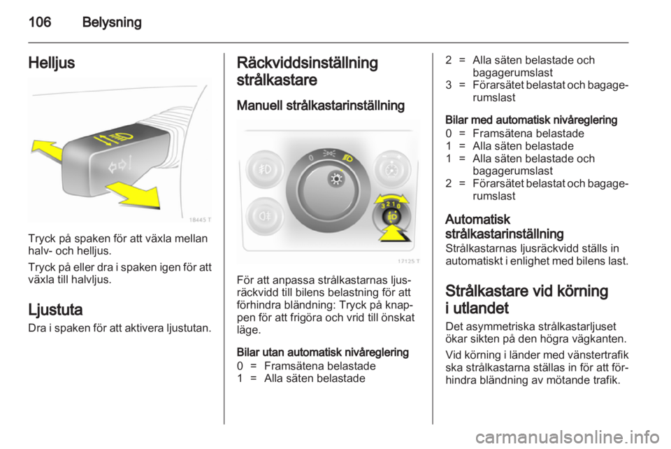 OPEL ZAFIRA 2012  Instruktionsbok 
