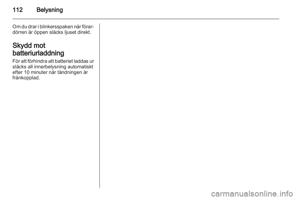 OPEL ZAFIRA 2012  Instruktionsbok 