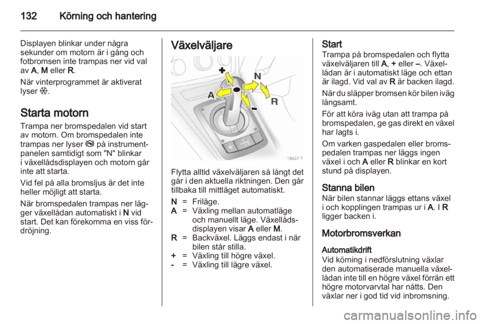OPEL ZAFIRA 2012  Instruktionsbok 