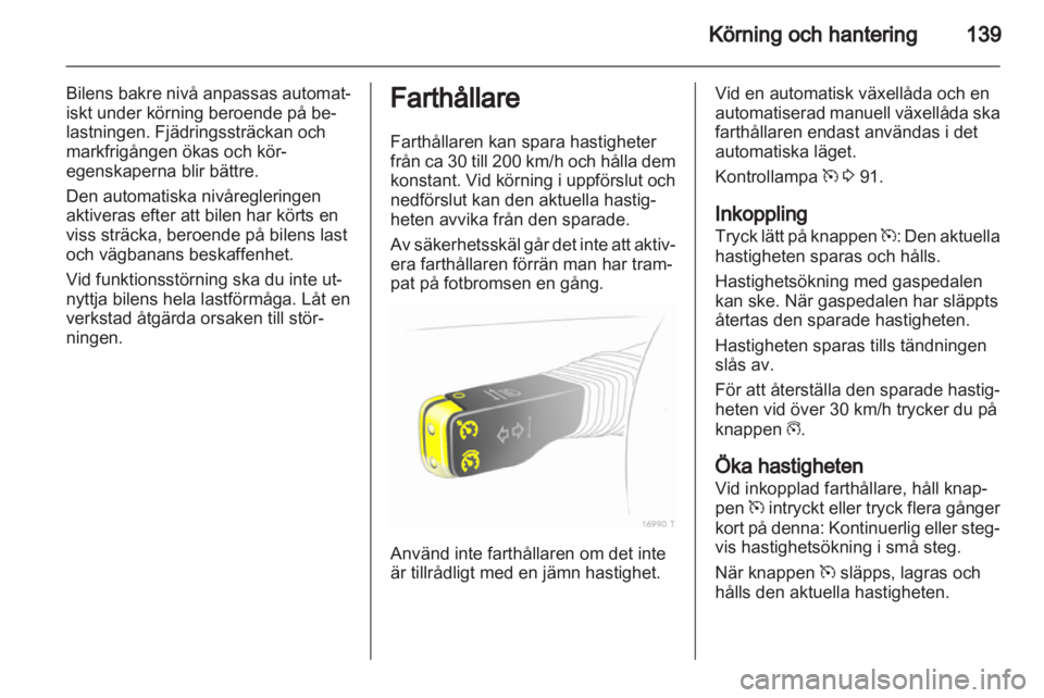 OPEL ZAFIRA 2012  Instruktionsbok 