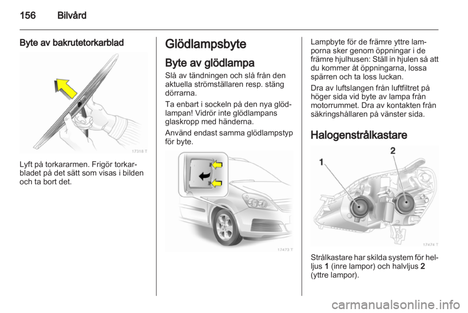 OPEL ZAFIRA 2012  Instruktionsbok 