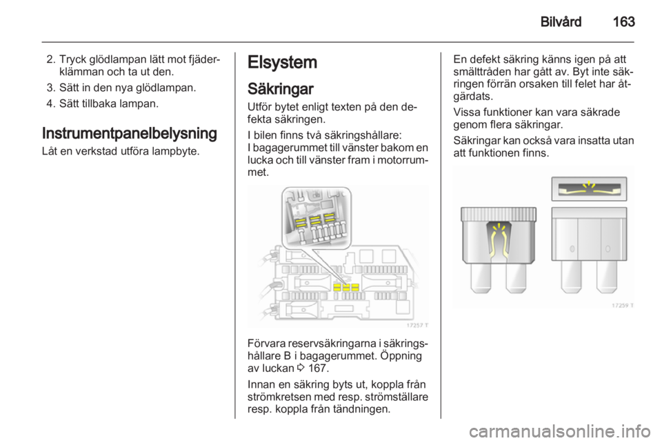 OPEL ZAFIRA 2012  Instruktionsbok 