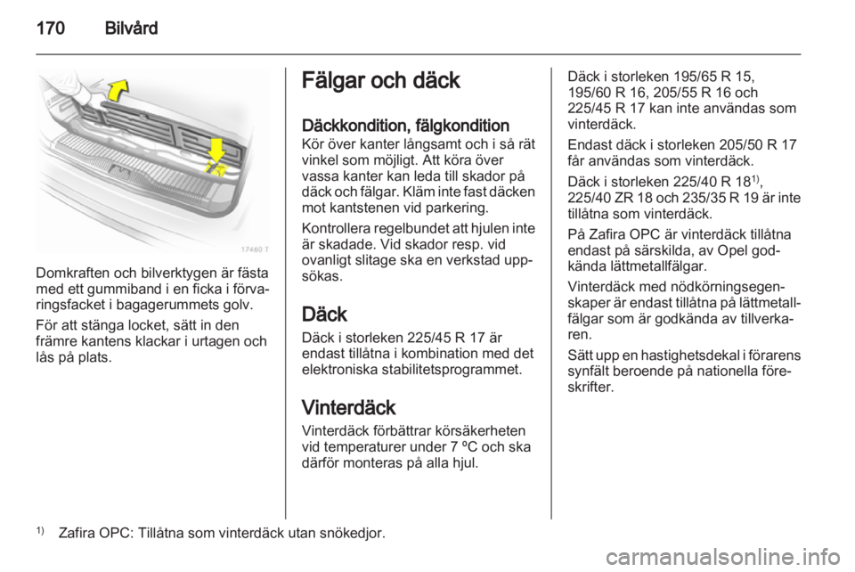 OPEL ZAFIRA 2012  Instruktionsbok 