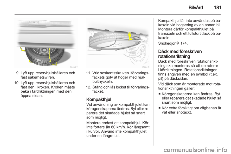 OPEL ZAFIRA 2012  Instruktionsbok 