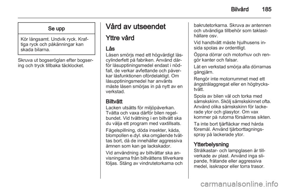 OPEL ZAFIRA 2012  Instruktionsbok 