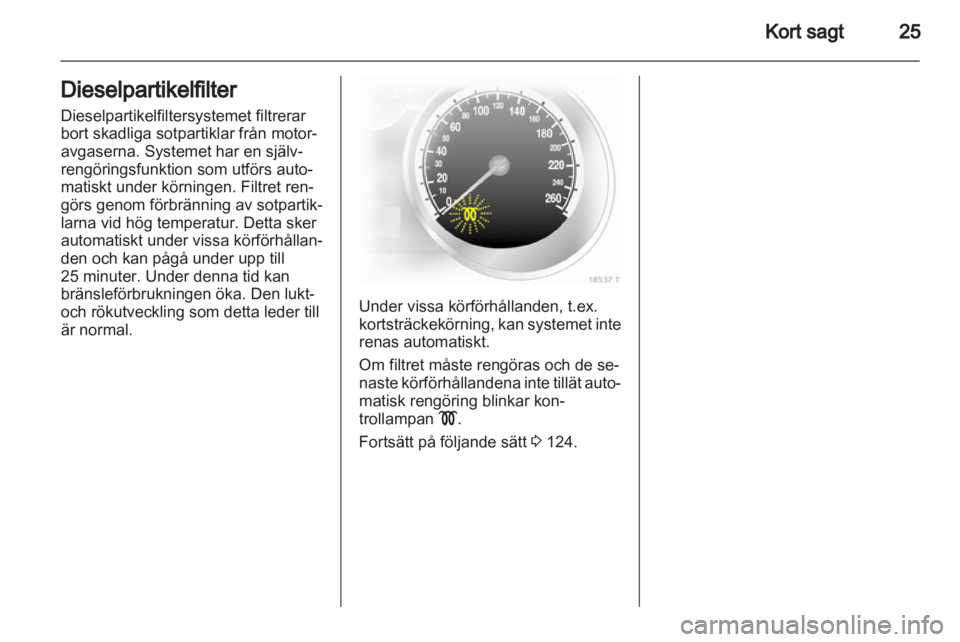 OPEL ZAFIRA 2012  Instruktionsbok 