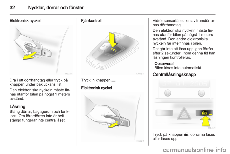 OPEL ZAFIRA 2012  Instruktionsbok 