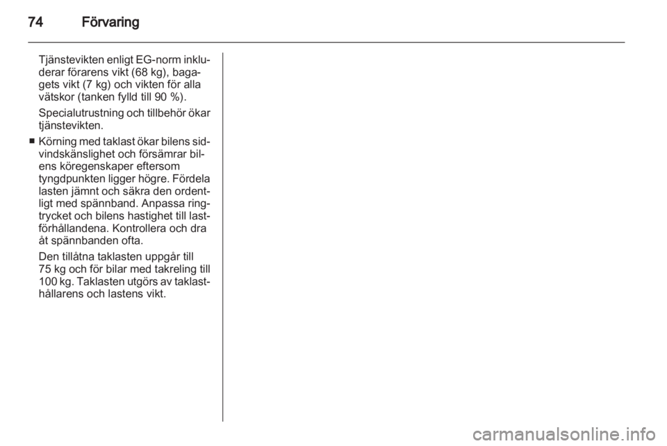OPEL ZAFIRA 2012  Instruktionsbok 