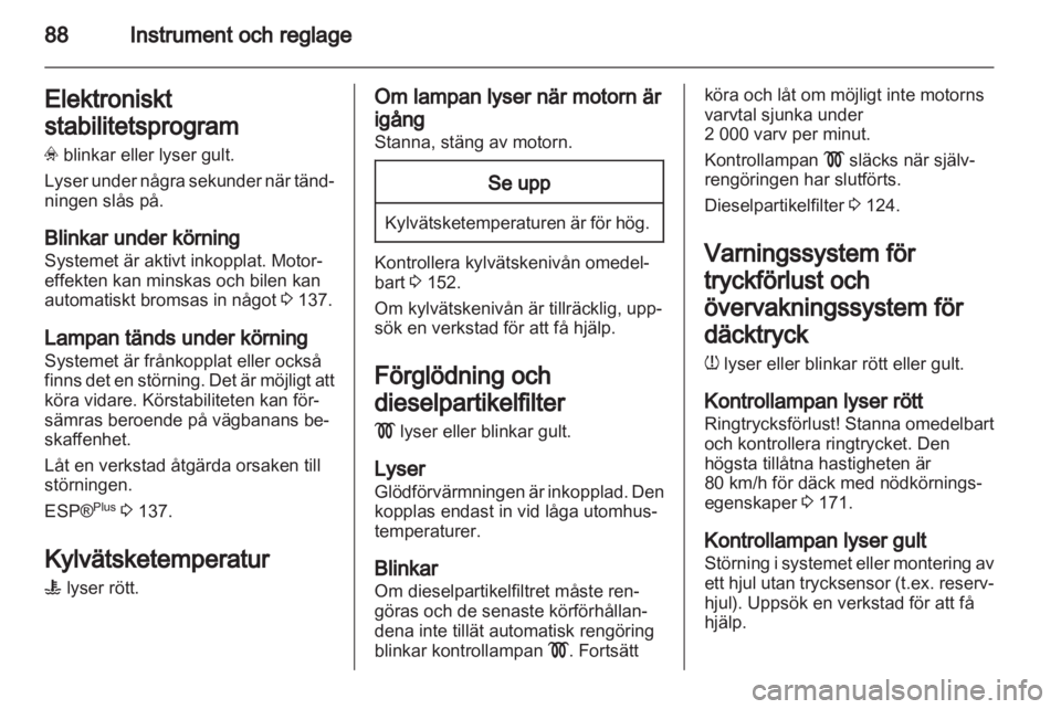 OPEL ZAFIRA 2012  Instruktionsbok 