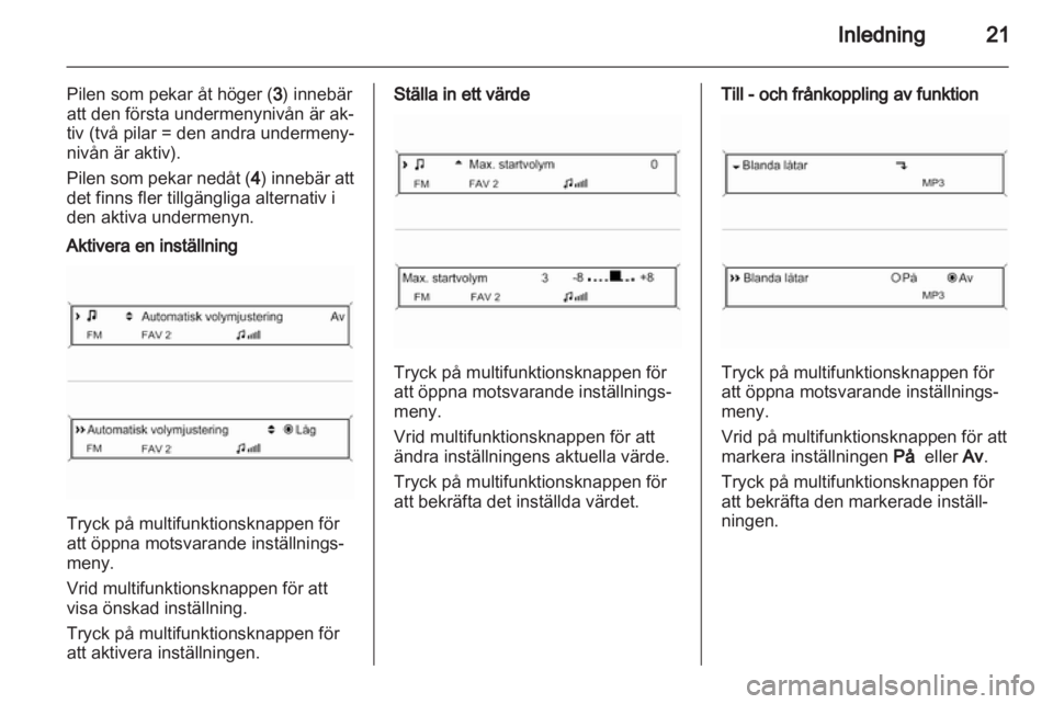 OPEL ZAFIRA C 2013.5  Handbok för infotainmentsystem 