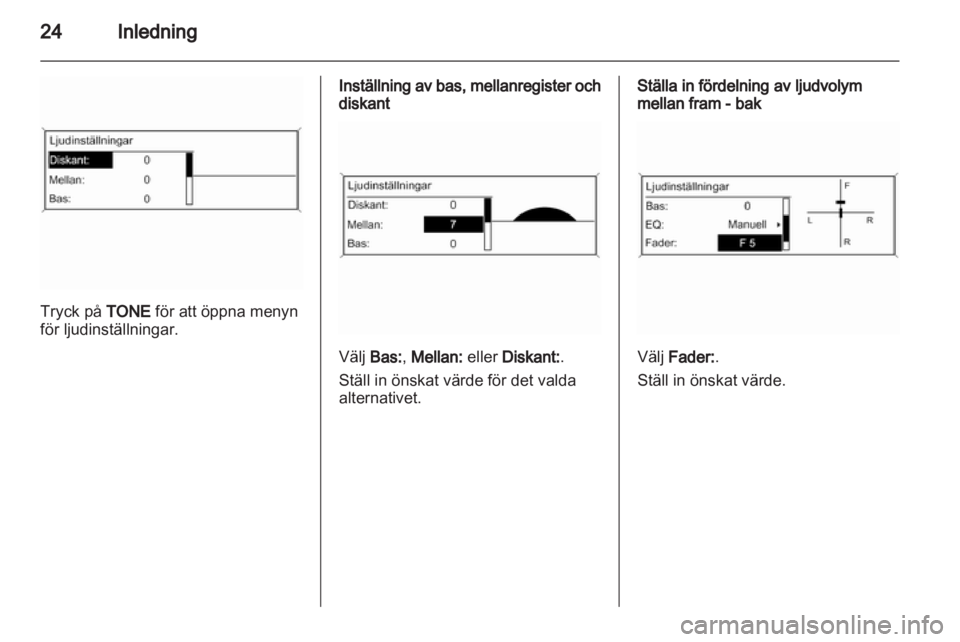 OPEL ZAFIRA C 2013.5  Handbok för infotainmentsystem 