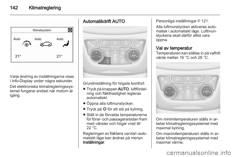OPEL ZAFIRA TOURER 2012.5  Instruktionsbok 