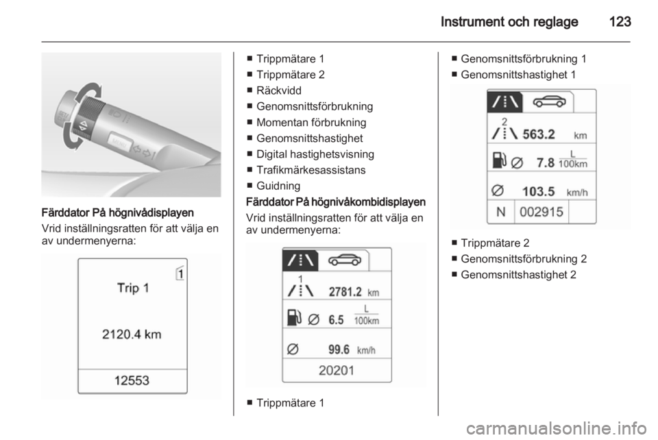 OPEL ZAFIRA TOURER 2013  Instruktionsbok 
