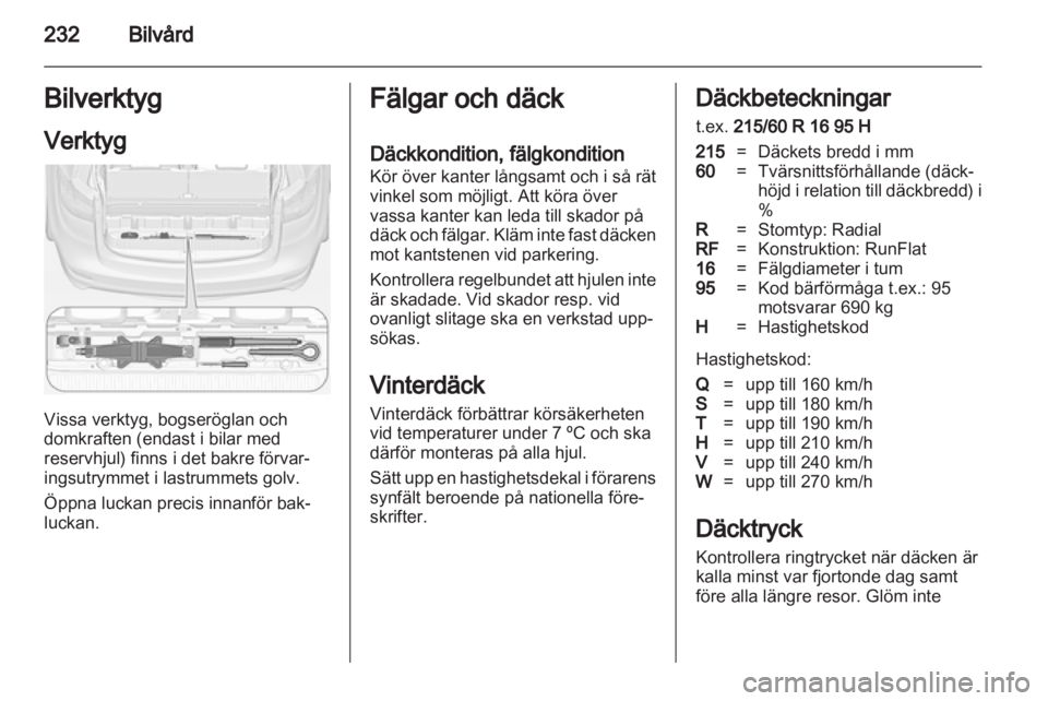 OPEL ZAFIRA TOURER 2013  Instruktionsbok 