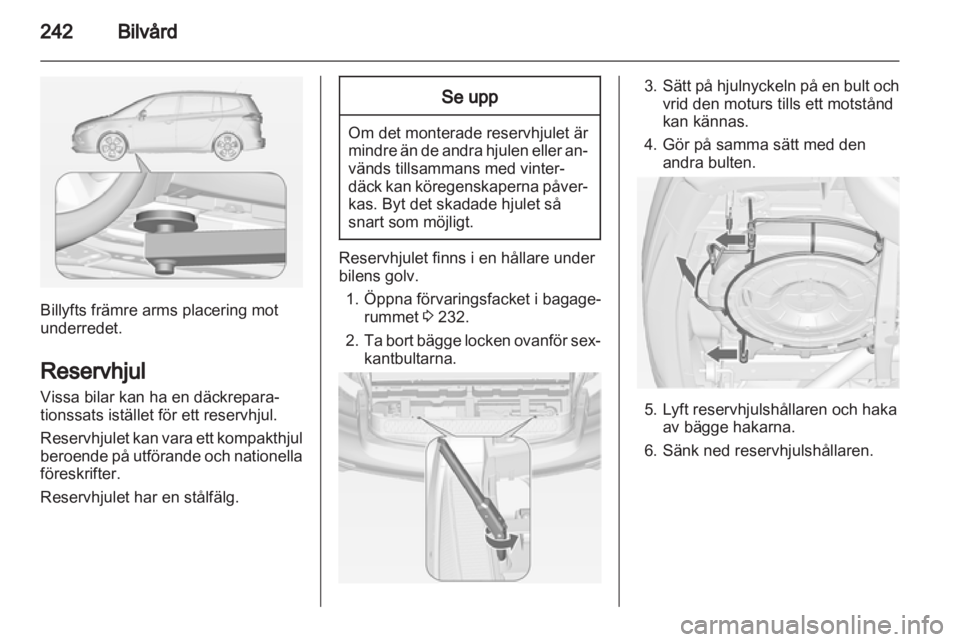 OPEL ZAFIRA TOURER 2013  Instruktionsbok 
