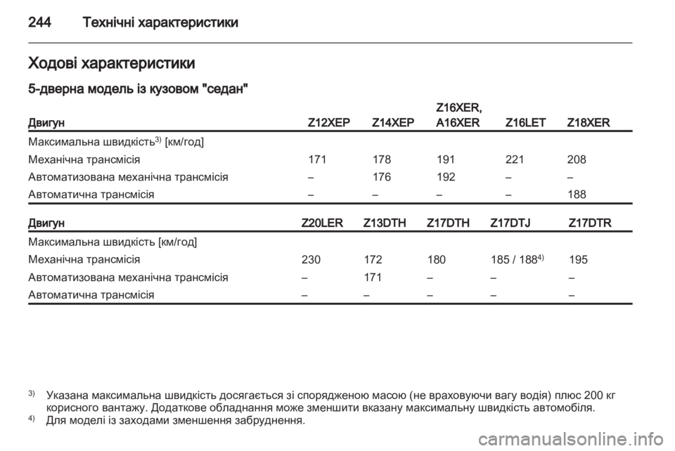 OPEL ASTRA H 2011.5  Посібник з експлуатації (in Ukrainian) 