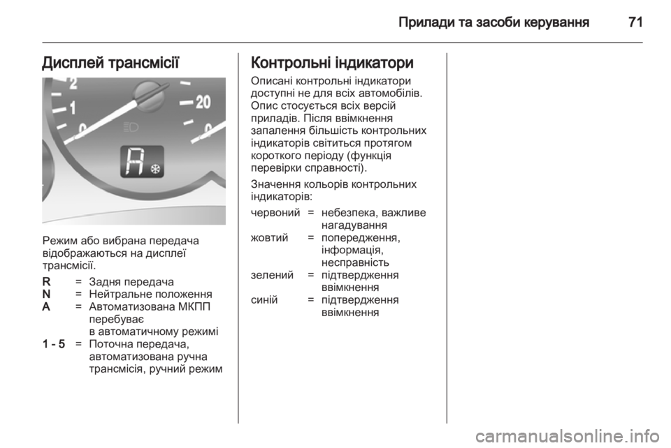 OPEL COMBO 2011  Посібник з експлуатації (in Ukrainian) 