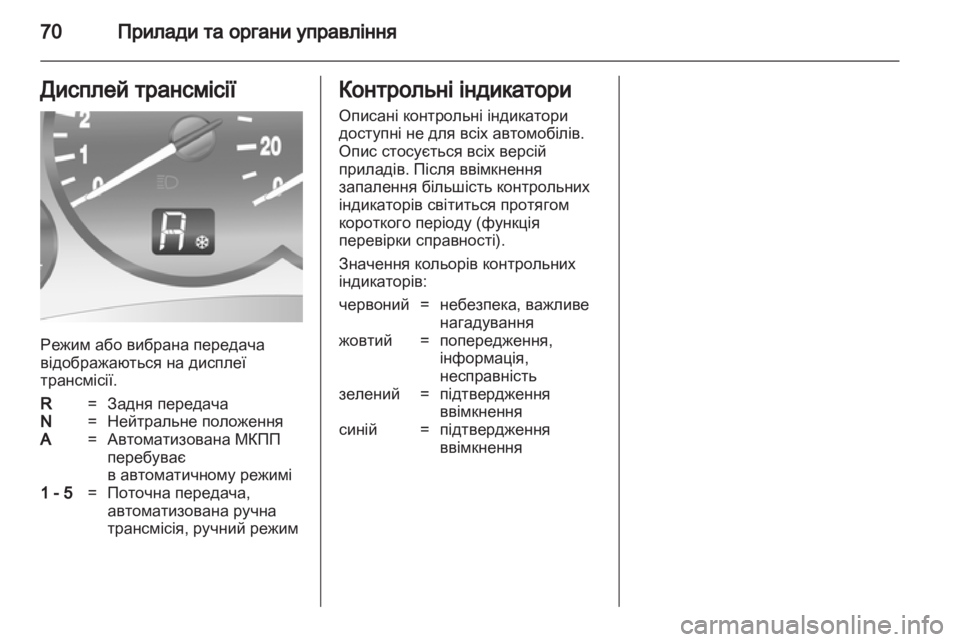 OPEL COMBO 2011.5  Посібник з експлуатації (in Ukrainian) 