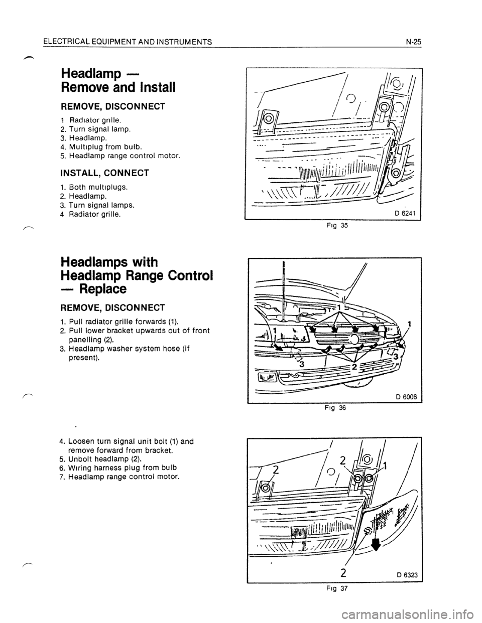 OPEL ASTRA 1991  Electronic Workshop Manual Downloaded from www.Manualslib.com manuals search engine   