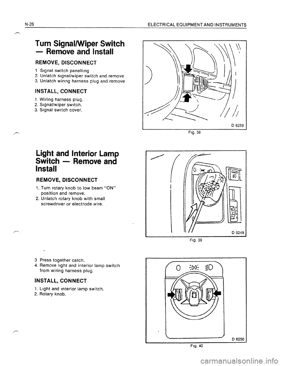 OPEL ASTRA 1991  Electronic Workshop Manual Downloaded from www.Manualslib.com manuals search engine   