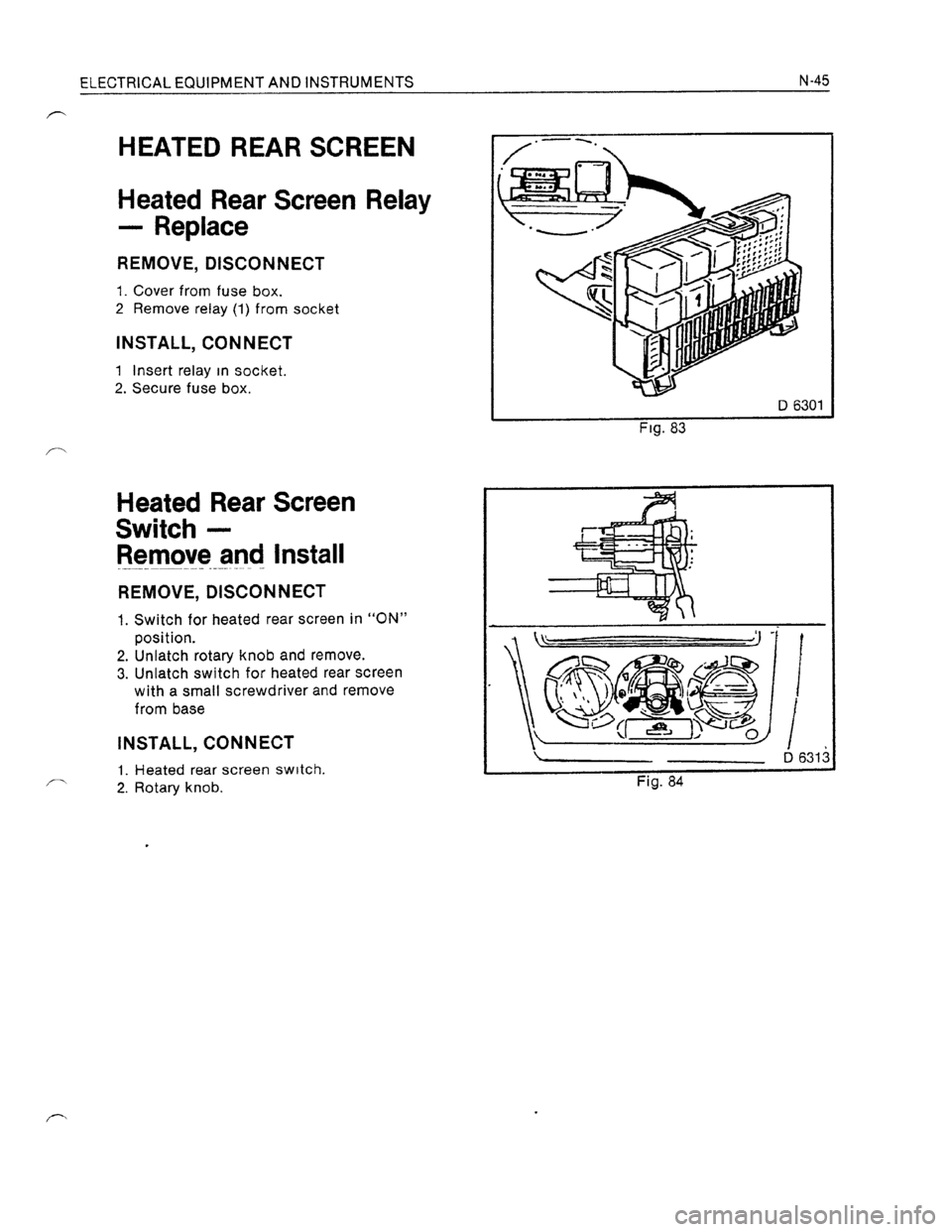 OPEL ASTRA 1991  Electronic Workshop Manual Downloaded from www.Manualslib.com manuals search engine   