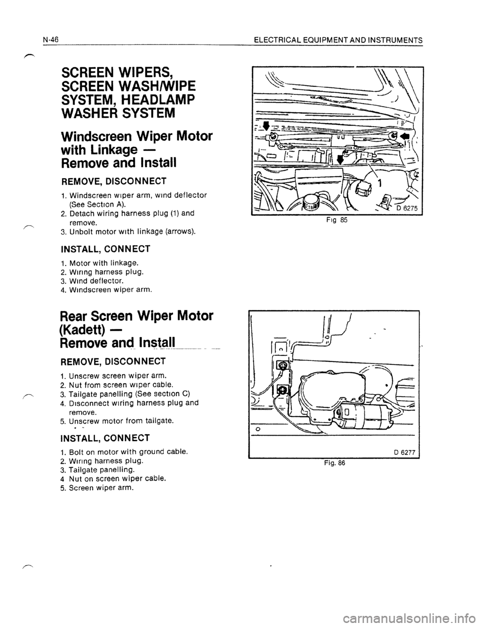 OPEL ASTRA 1991  Electronic Workshop Manual Downloaded from www.Manualslib.com manuals search engine   
