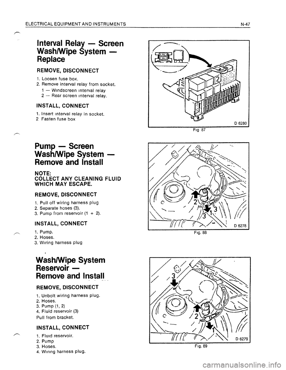 OPEL ASTRA 1991  Electronic Workshop Manual Downloaded from www.Manualslib.com manuals search engine   