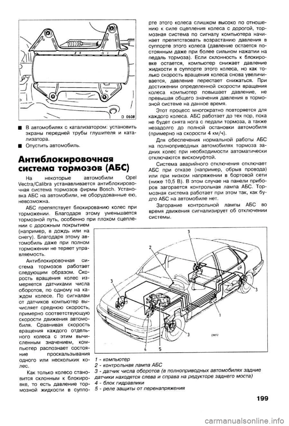 OPEL CALIBRA 1988  Service Repair Manual 