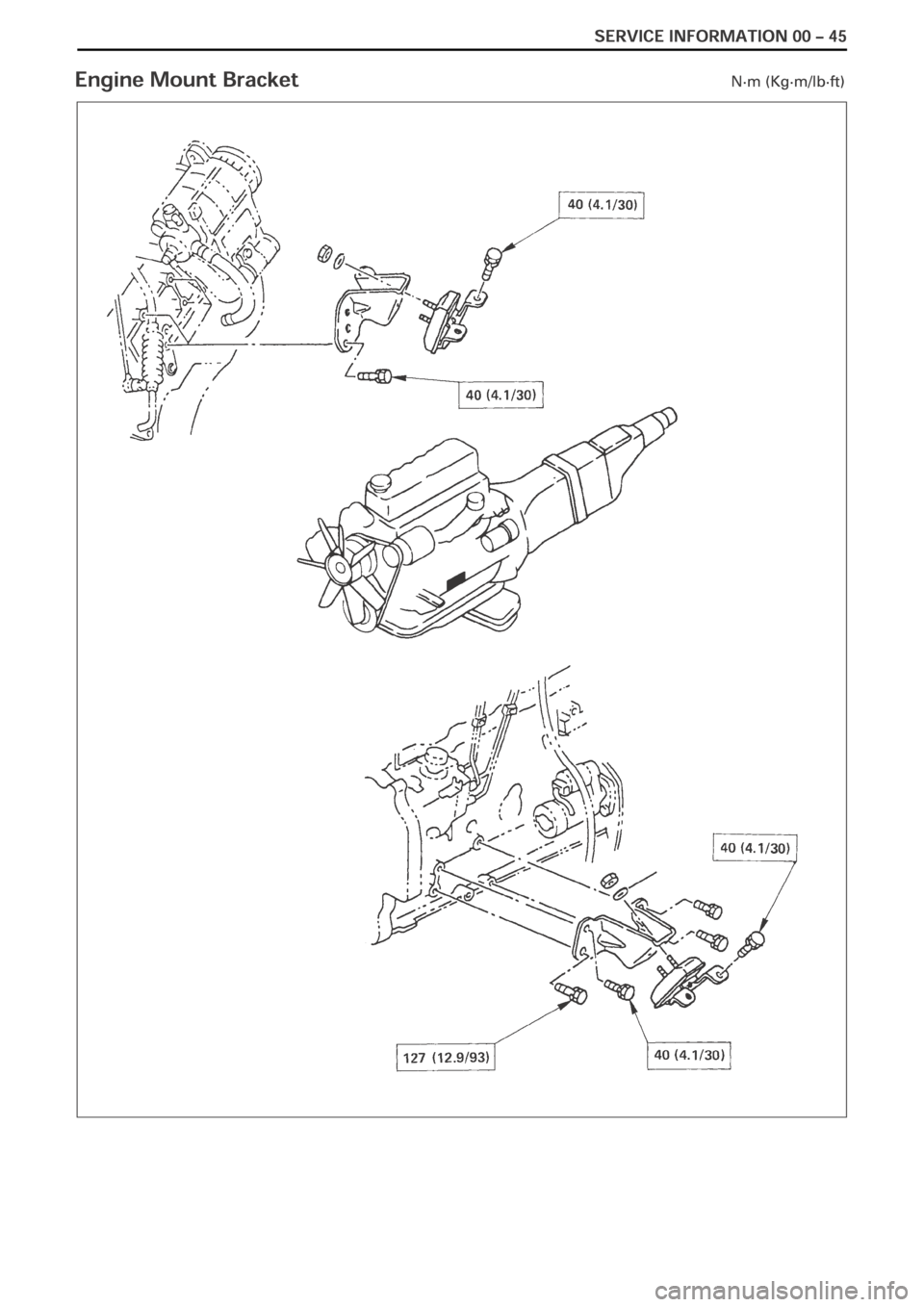 OPEL FRONTERA 1998  Workshop Manual 