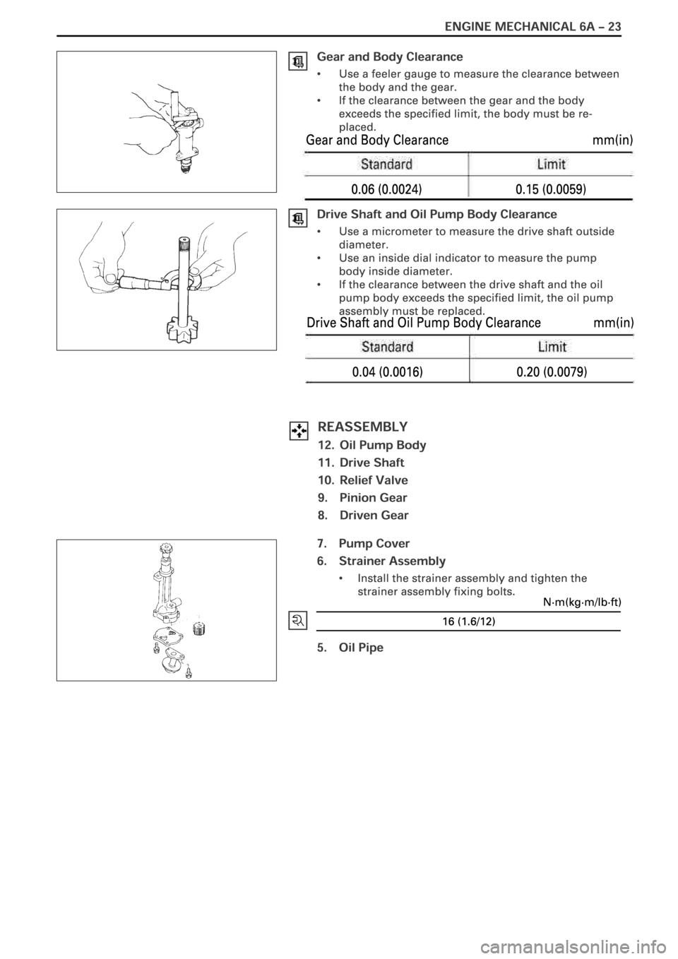 OPEL FRONTERA 1998  Workshop Manual 