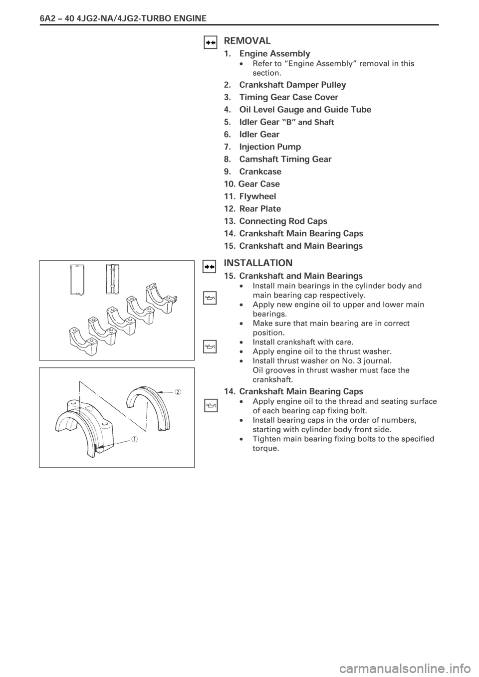 OPEL FRONTERA 1998  Workshop Manual 