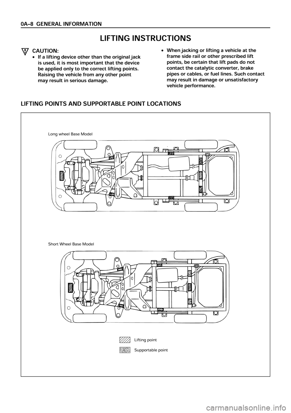 OPEL FRONTERA 1998  Workshop Manual 