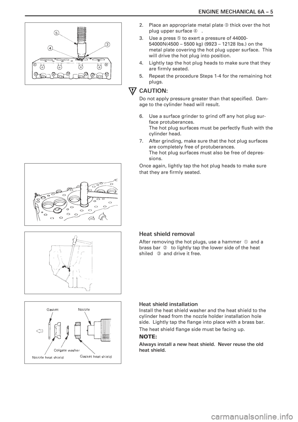 OPEL FRONTERA 1998  Workshop Manual 