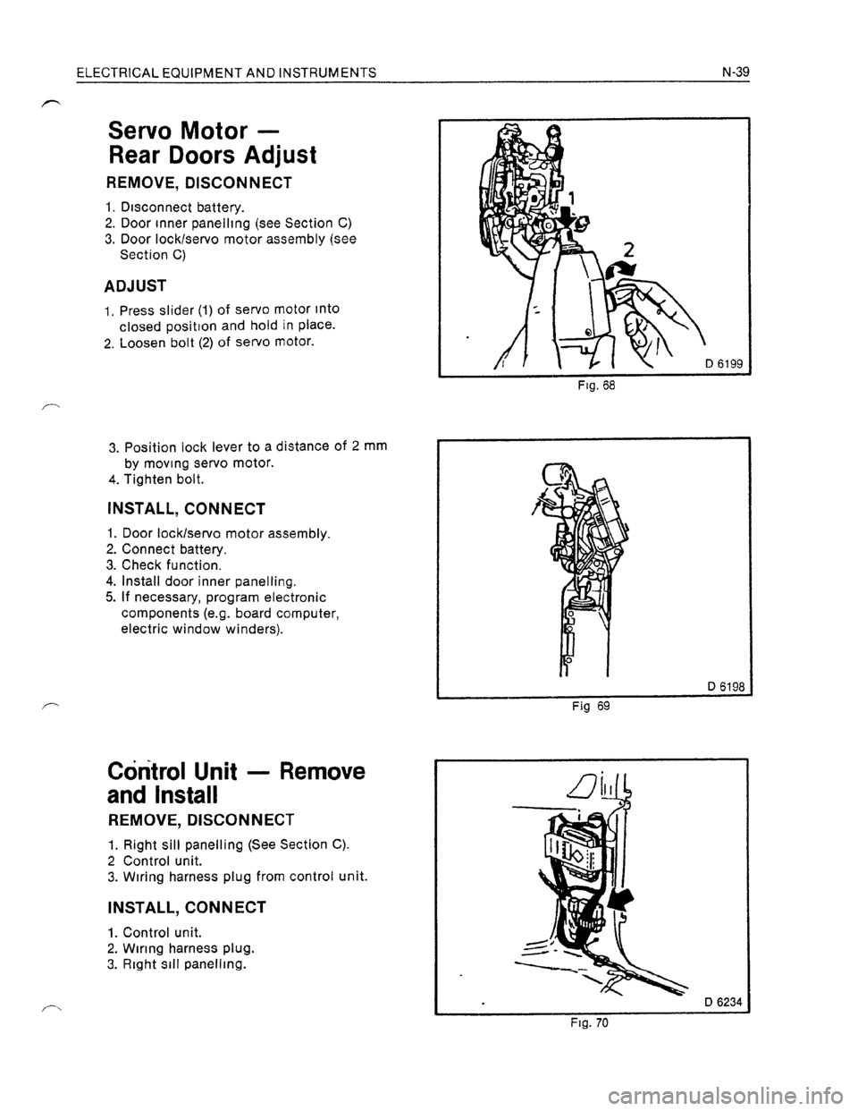 OPEL KADETT 1991  Electronic Workshop Manual Downloaded from www.Manualslib.com manuals search engine   