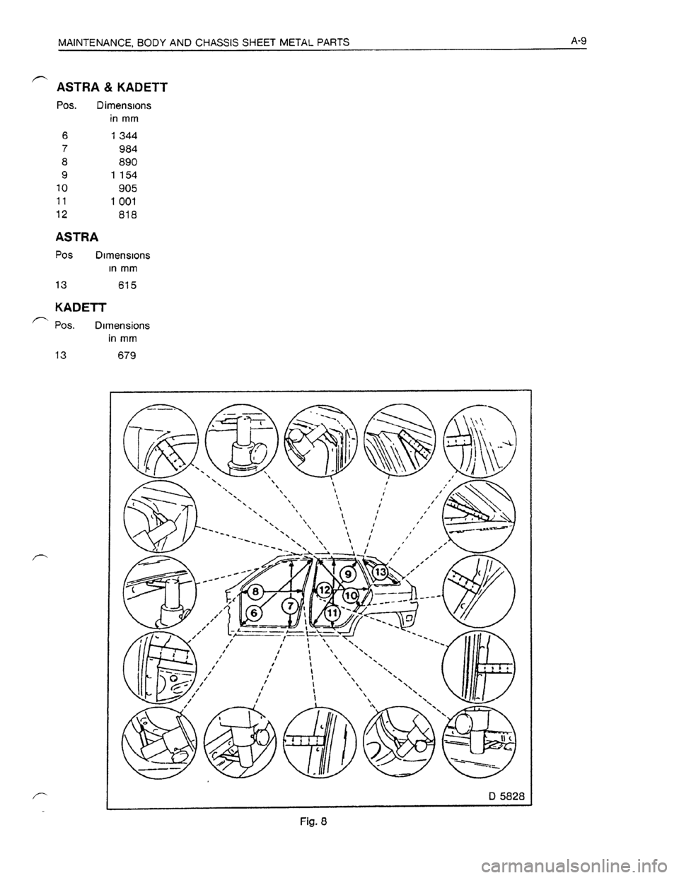 OPEL KADETT 1991  Electronic Workshop Manual Downloaded from www.Manualslib.com manuals search engine   