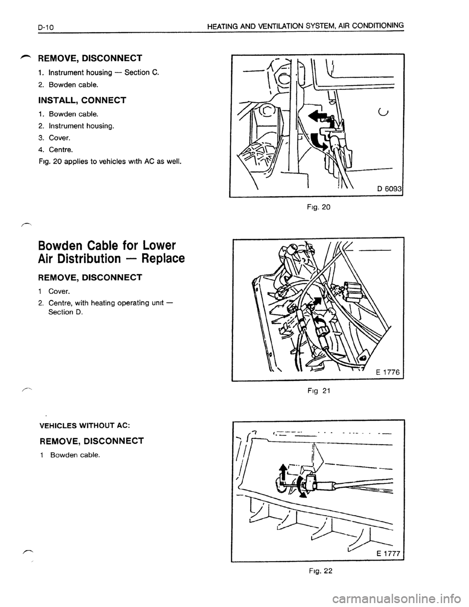 OPEL KADETT 1991  Electronic Workshop Manual Downloaded from www.Manualslib.com manuals search engine   