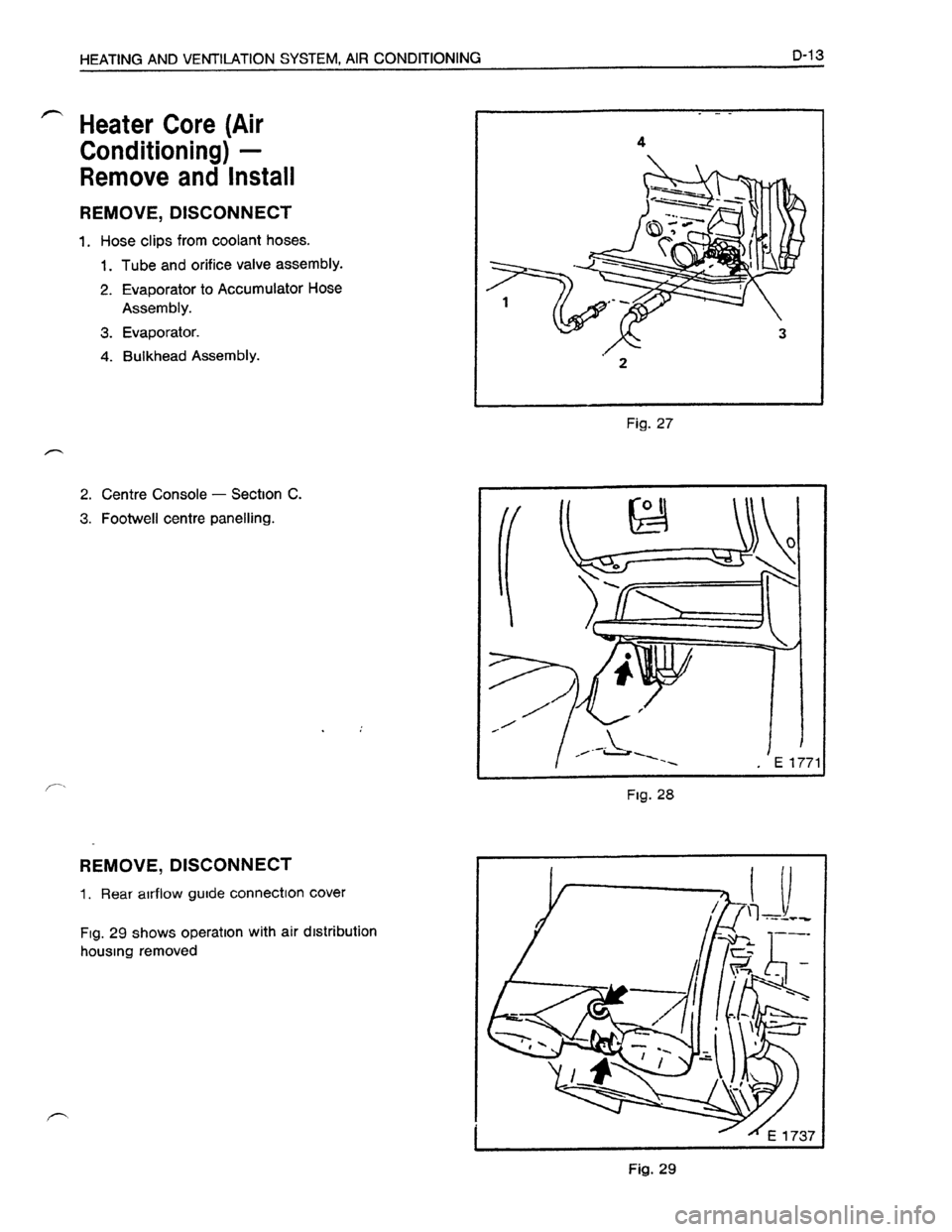 OPEL KADETT 1991  Electronic Workshop Manual Downloaded from www.Manualslib.com manuals search engine   