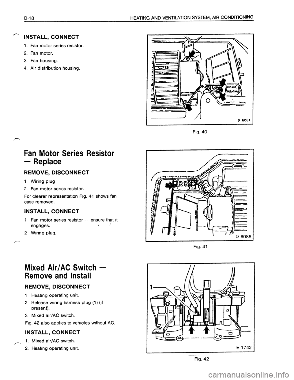OPEL KADETT 1991  Electronic Workshop Manual Downloaded from www.Manualslib.com manuals search engine   