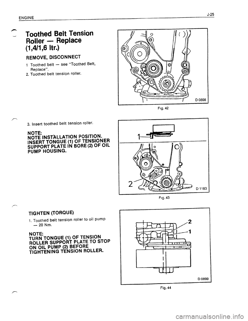 OPEL KADETT 1991  Electronic Workshop Manual Downloaded from www.Manualslib.com manuals search engine   
