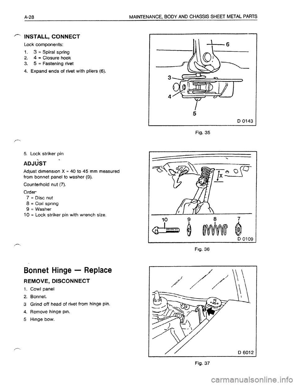 OPEL KADETT 1991  Electronic Workshop Manual Downloaded from www.Manualslib.com manuals search engine   
