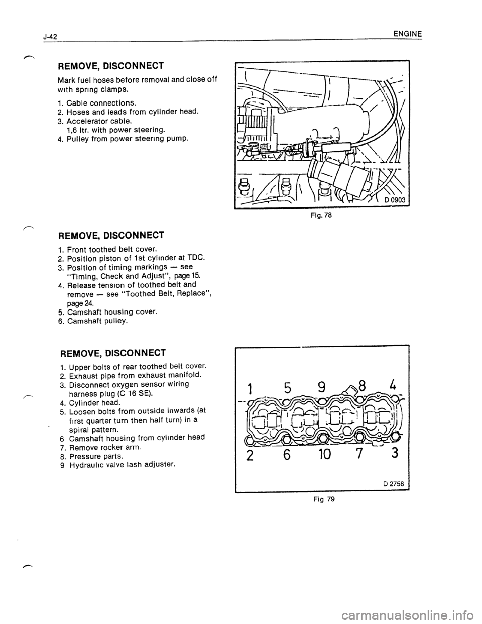 OPEL KADETT 1991  Electronic Workshop Manual Downloaded from www.Manualslib.com manuals search engine   