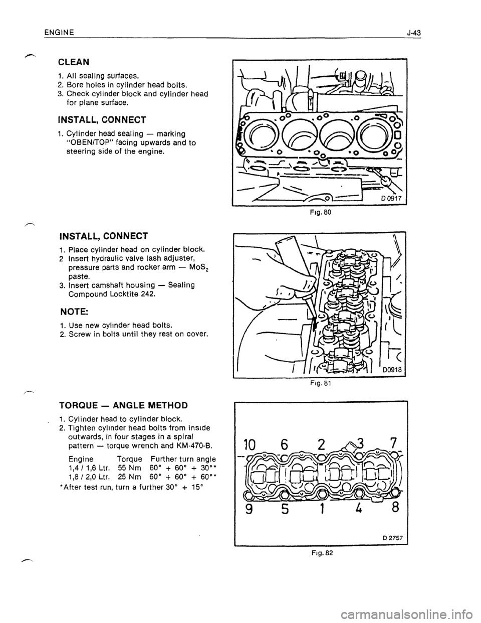 OPEL KADETT 1991  Electronic Workshop Manual Downloaded from www.Manualslib.com manuals search engine   