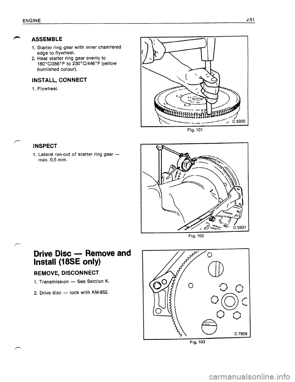 OPEL KADETT 1991  Electronic Workshop Manual Downloaded from www.Manualslib.com manuals search engine   