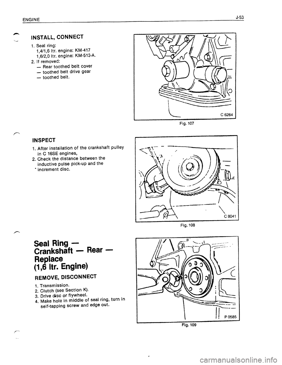 OPEL KADETT 1991  Electronic Workshop Manual Downloaded from www.Manualslib.com manuals search engine   