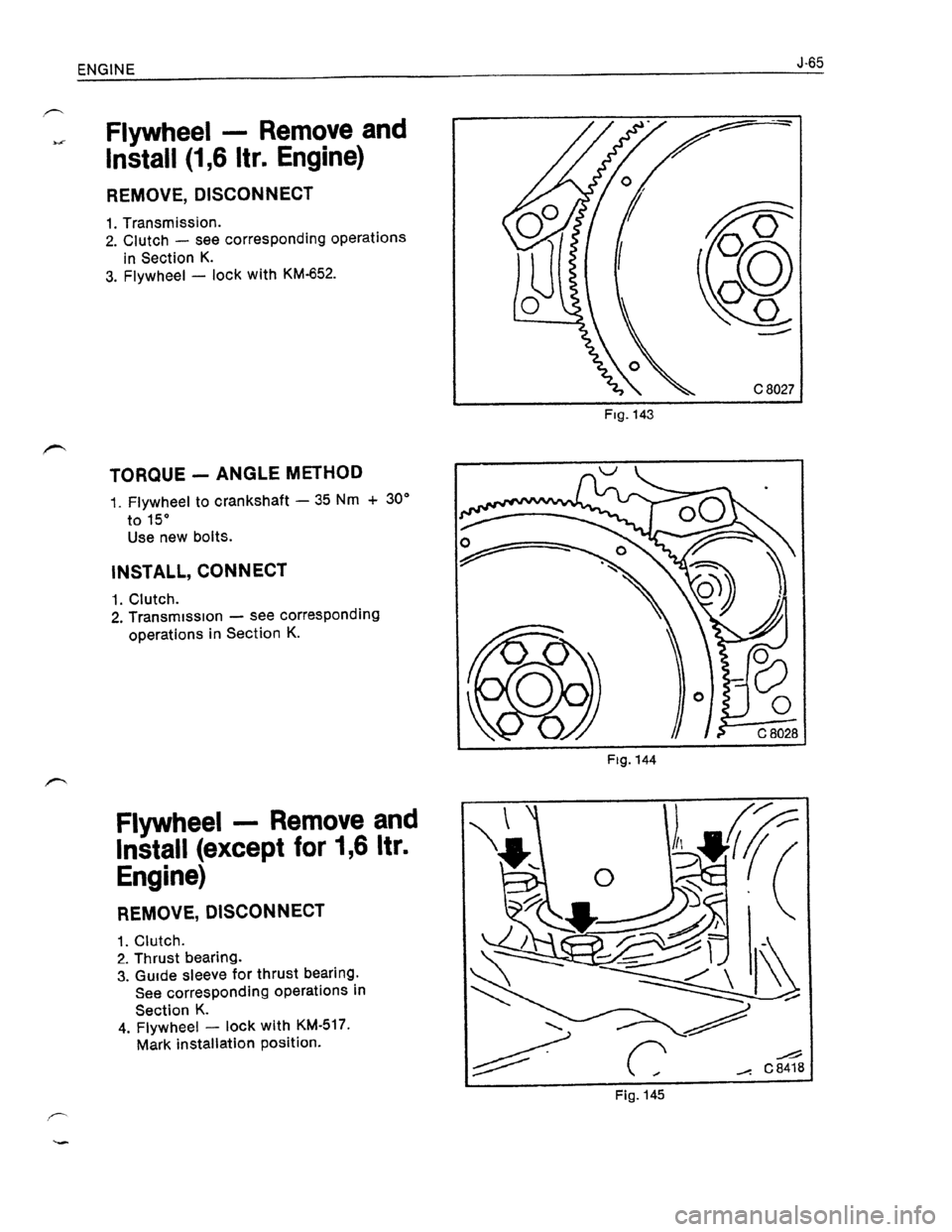 OPEL KADETT 1991  Electronic Workshop Manual Downloaded from www.Manualslib.com manuals search engine   